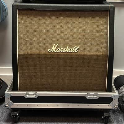 Vintage Marshall 1960A Basketweave "Pre-Rola" 4x12 Slant Cabinet image 1