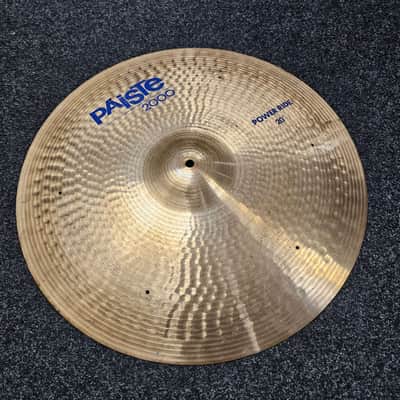 Ride Cymbal 20" Paiste 2000 Series Ex Sizzle Mod USED! RK22Y290426 image 1