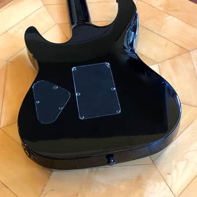 NEW DBZ Barchetta Neck Thru Electric Guitar- Floyd Rose-Trans Blue, Skull Gloss Korea image 14