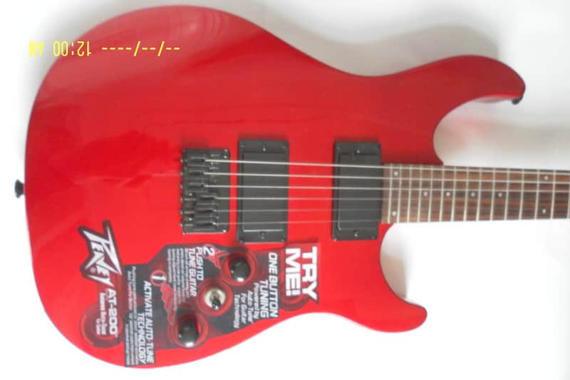 Peavey AT-200 Auto Tune Self-Tuning Electric Guitar 2010s - Metallic Red image 1