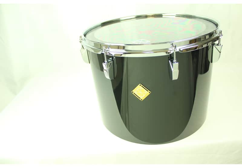 Dixon PDCP1216DIX PDCP1216DX 16"X12" Concert Tom Black with Clip type bracket image 1
