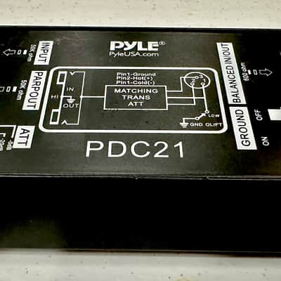 Pyle PDC21 Passive Direct Box -Excellent Condition - Fast Shipping image 2