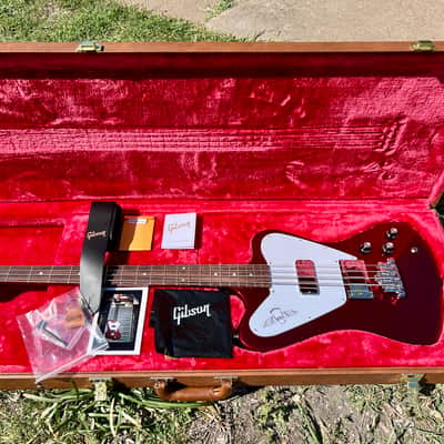 Gibson Non Reverse Thunderbird Bass Guitar 2022 - Sparkling Burgundy image 2
