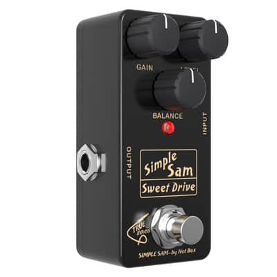 Simple Sam Sweet Drive Analog Overdrive Guitar FX Pedal Bypass Astounding Tone image 3