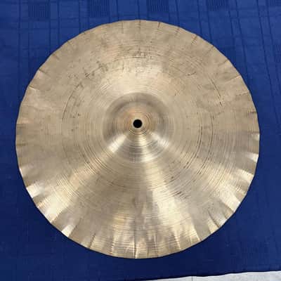 Vintage Paiste 2002 Sound Edge 14" Hi Hat Cymbal Pair Black Label image 9