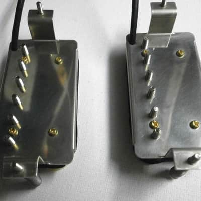 Humbucker Pickups Alnico 4 Set HOT PAF 13kOhm Bridge and Neck by Q pickups image 5