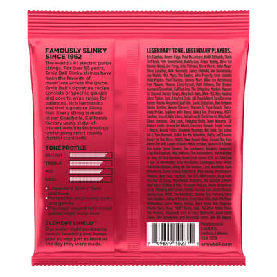 Ernie Ball 2226 Electric Guitar Strings (11-52) Burly Slinky image 2