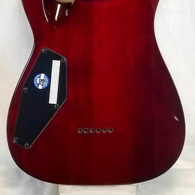 ESP LTD MH-200QM, Quilted Maple Top, Mahogany Body, See Thru Black Cherry image 10