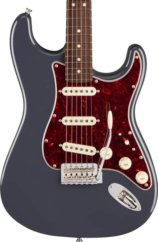 Fender American Professional Classic Stratocaster Electric Guitar - Faded Black image 1