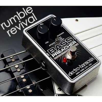 Electro-Harmonix Bass Preacher  Bass Compressor/Sustainer Pedal image 2