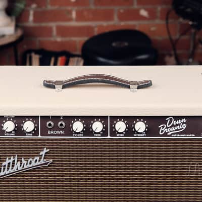 2024 Cutthroat Audio Down Brownie 1x12 Combo Amp - Blonde/Oxblood image 3