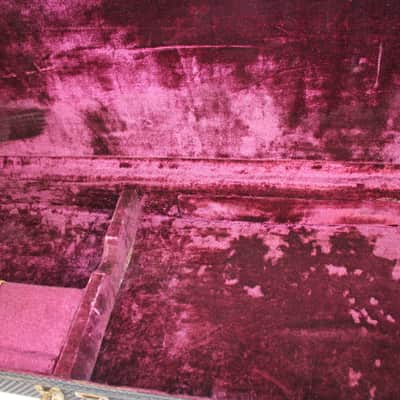 Ampeg or Burns Guitar Case • 1960's • Blue Diamond Tolex image 14