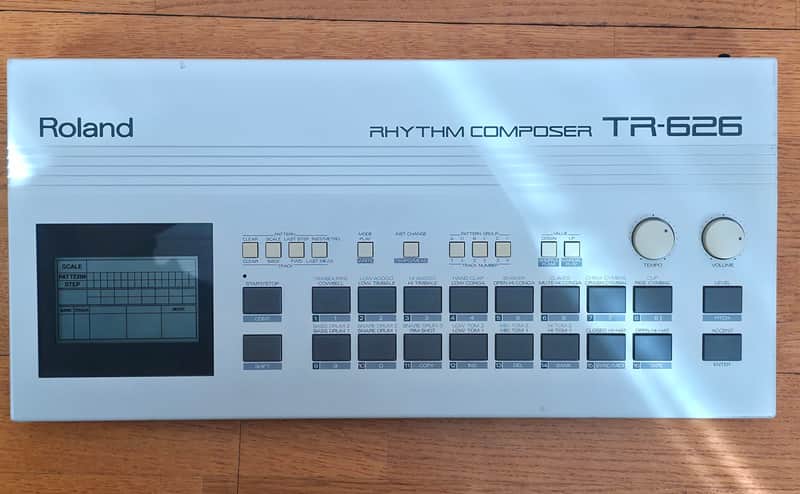 Roland TR-626 Rhythm Composer 1980s - White image 1