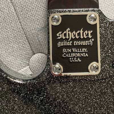 Schecter Jack Fowler PT Signature 2026 - Black Sparkle image 8