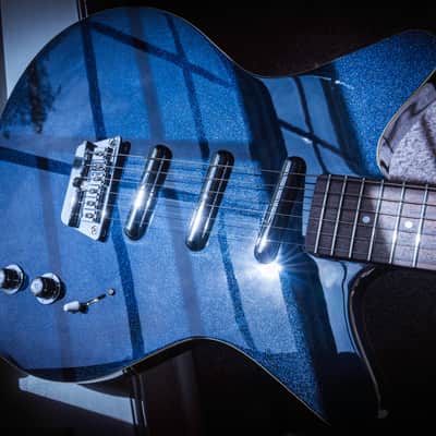 Danelectro ’59 Triple Divine 2023 - Present - Blue Metallic image 2