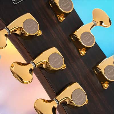 Cort Masterpiece Series Modern Black Acoustic-Electric Guitar - Stunning Trans Black Gloss Finish w/ Case image 10