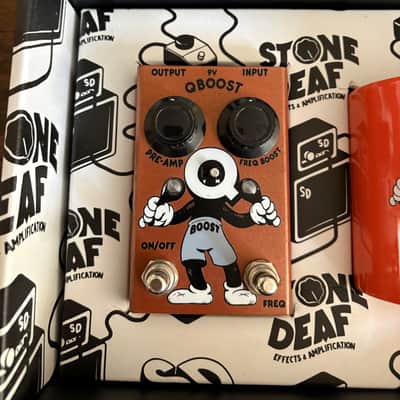 Stone Deaf FX Q Boost 2020 - Orange image 1