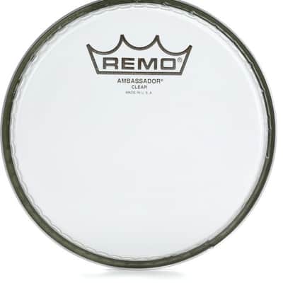 Remo Ambassador Clear Drumhead - 6-inch image 2