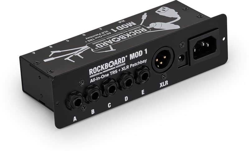 Rockboard MOD 1 V2 All in One Pedalboard Patchbay TRS + XLR w FAST n FREE Same Day Shipping image 1