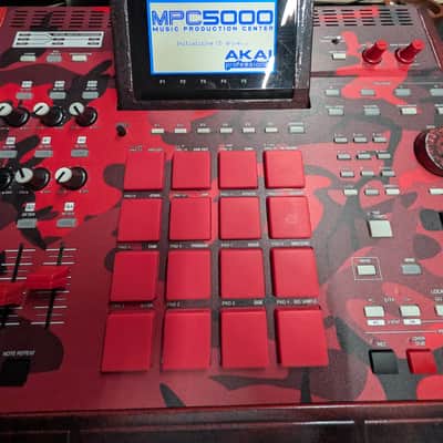 Akai MPC5000 Music Production Center 2008 - 2013 - Hammered Red/Black