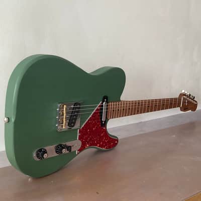 OPT GUITARS - THEMA 1 / T-TYPE / FORREST GREEN / TORTOISE SHELL (TELECASTER) - CUSTOM ORDER ONLY image 7