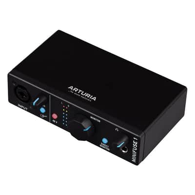 Arturia MiniFuse 1 USB Audio Interface, Black image 3