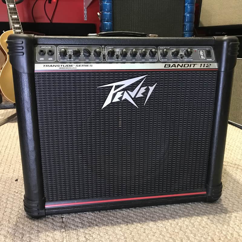 Peavey TransTube Bandit 112 Red Stripe 100W 1x12" Guitar Combo image 1