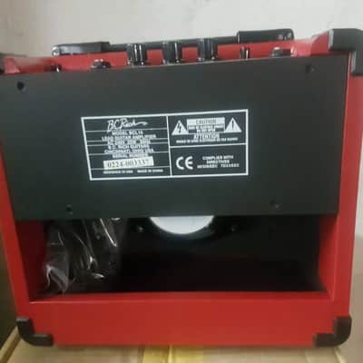 BC RICH METAL AMP COMBO - RED HOT image 3