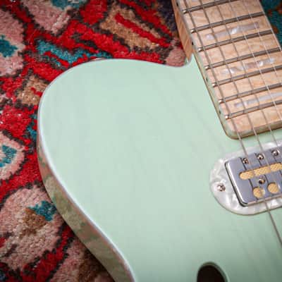 FENDER USA FSR Parallel Universe II Magico Telecaster "Trans Surf Green + Maple" (2020) image 4