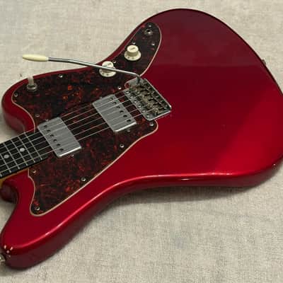 1997 Squier Jagmaster Vista Series Candy Apple Red 24" Scale 1st Issue MIJ Japan image 8