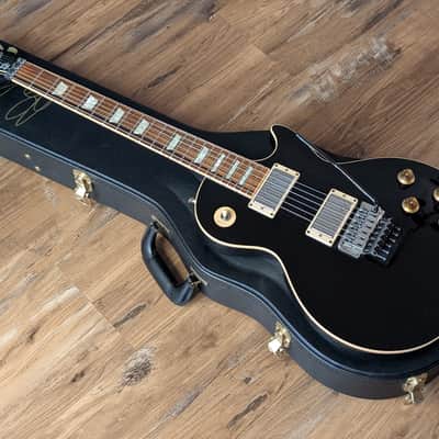 2012 Gibson Alex Lifeson Signature Les Paul Axcess RARE Ebony Black #AL717 Original Run COA & OHSC image 10