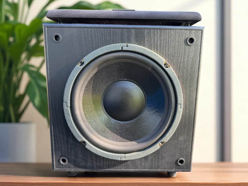 Pinnacle PK ID QACA Subwoofer 10" Powered Sub Home Theater Bass Audio Black image 1