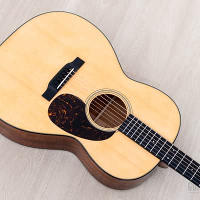 2024 Martin Custom Shop 000-18 12-Fret Slot Head Acoustic Guitar w/ Swiss Spruce Top, Case image 10