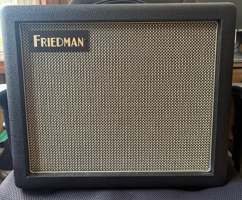 Friedman 112 Vintage 65-Watt 1x12" Closed Back Guitar Speaker Cabinet 2019 - Present - Black image 1