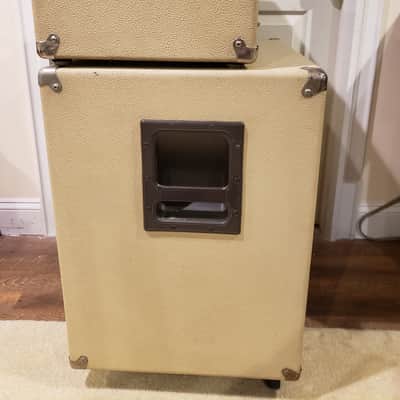 Fender Rumble Bass Custom Shop Tube Head W/ 4x10 Cabinet 2000's - Blonde with OX Blood image 3