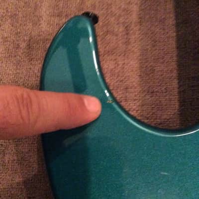 2001 Squier Stagemaster Deluxe V4 Emerald Green Metallic image 9