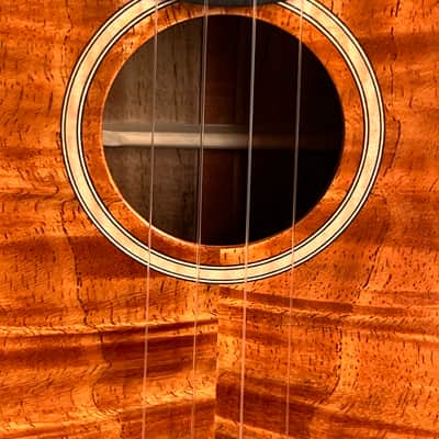 Kala Figured Acacia Deluxe Contour Prototype Tenor - Gloss image 3