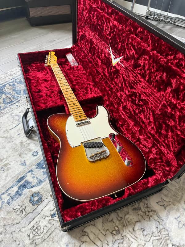 2019 Fender Custom Shop Limited Edition Postmodern Telecaster NAMM - Sparkle Sunburst image 1