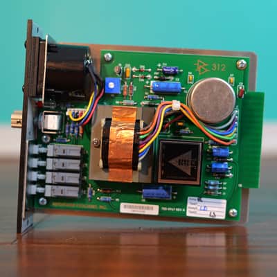 API 312 500 Series Mic Preamp Module 2020 - Present - Black image 2