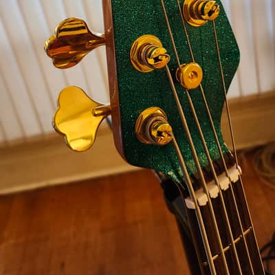 Ernie Ball Music Man StingRay 5 Special HH Electric Bass (with Case) - Ocean Sparkle, Rosewood Fretboard image 4