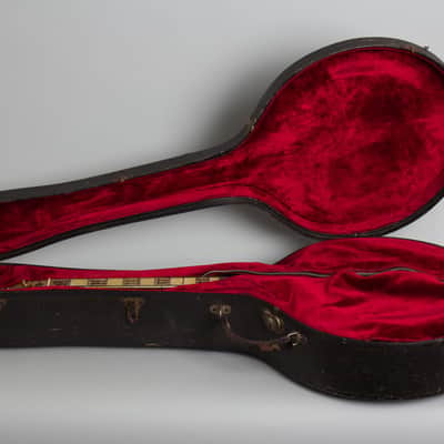 Bacon & Day  Silver Bell #6 Ne Plus Ultra Special Tenor Banjo (1927-33), ser. #22694/26719, original black hard shell case. image 10
