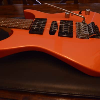 RARE Jackson USA Super Dinky SDK-1 Lambo Orange Pearl Kent Armstrong Floyd Rose Guitar SDK1 DK1 DK-1 image 17