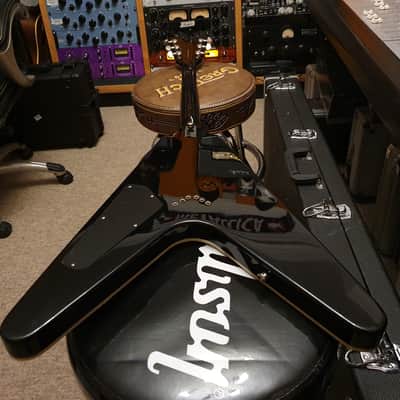 RARE Dean 30th Anniversary 1 of 100 Limited Edition Flying V XXX Trans Black Flame Top image 18