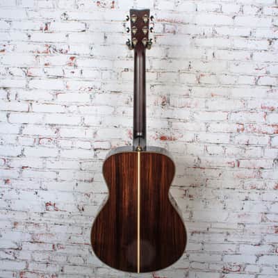 Yamaha - Premium FS9 R - Concert-Style Acoustic Guitar - Adirondack Spruce / Indian Rosewood - Natural - w/ Hardshell Case - x104A image 8