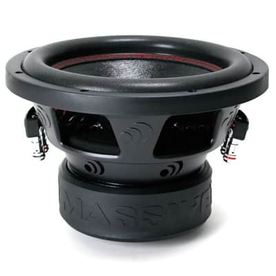 Massive Audio GTX124 12" 700 Watts RMS Dual 4 Ohm Subwoofer image 1
