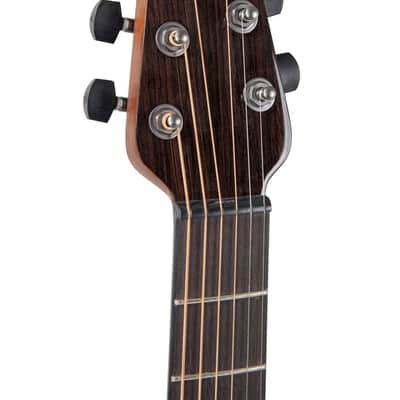 Ovation CS24P-ABLKW Celebrity Traditional Plus Blackwood Top Mid-depth Lyrachord Body Nato Neck 6-String Acoustic-Electric Guitar image 5