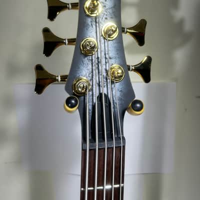 Ibanez Electric Bass SR305EDX-BZM (In-House Adjusted) - Black Ice Frozen Matte image 3
