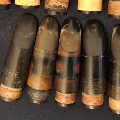 39 Clarinet Mouthpieces Buffet Crampon Low Logo (Chedeville) Rare Good State image 12