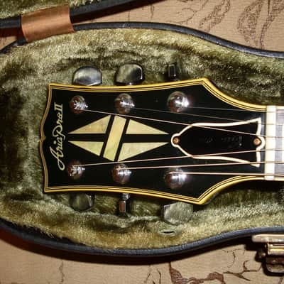 Aria Pro II LC-1000TB 1980, Rare and cool Les Paul Custom! Hard case +Audio sample image 2