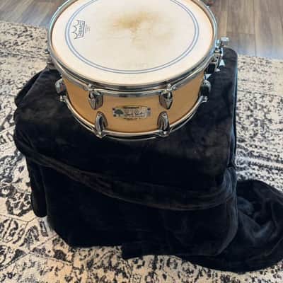 Yamaha MSD1365SJ Steve Jordan Signature 13x6.5" Maple Snare Drum 2000s - Natural image 2